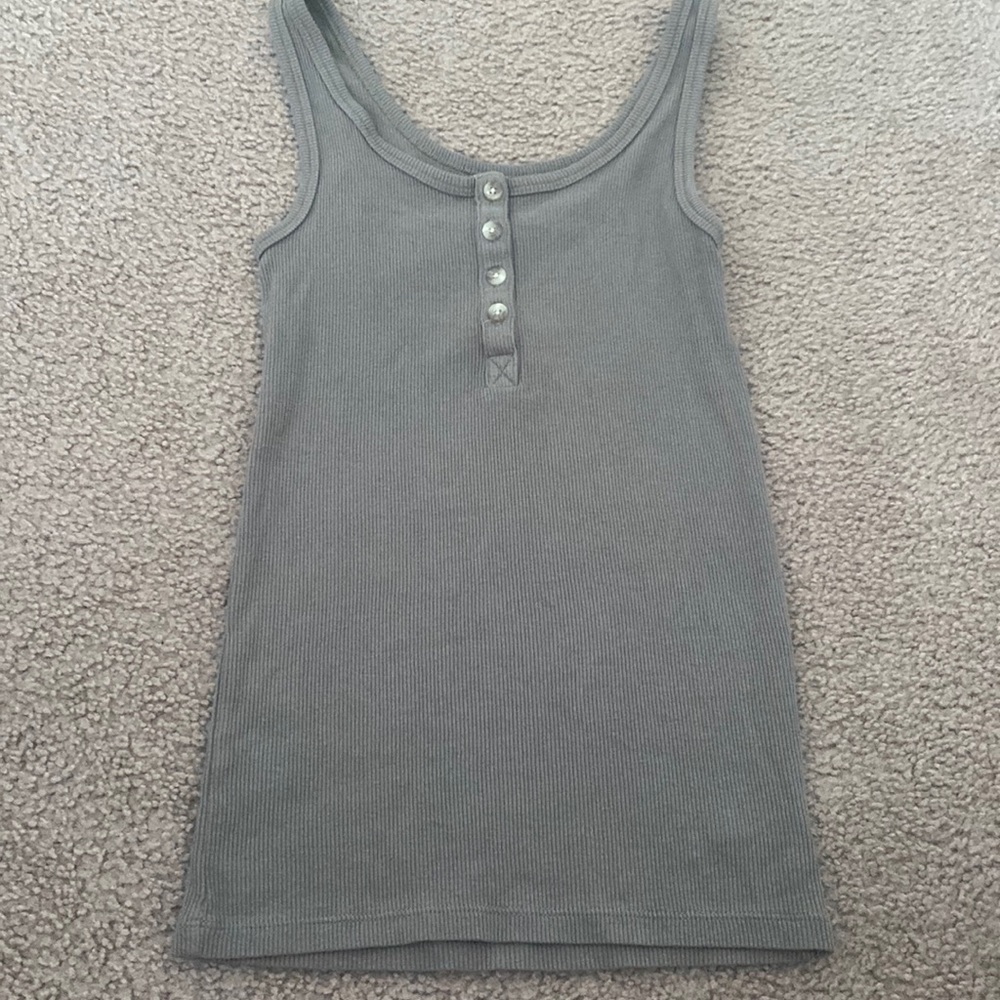 Green American Eagle Tank Top